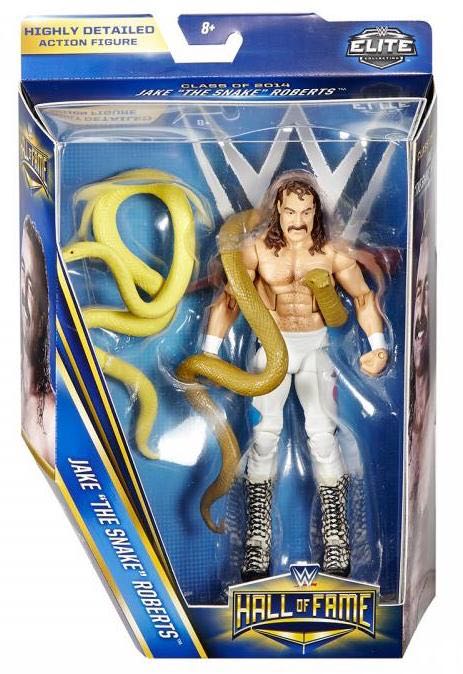 Jake ”The Snake” Roberts - Mattel - WWE (Elite Hall Of Fame Series) action figure collectible [Barcode 887961402001] - Main Image 1