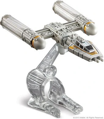Hotwheels - Star Wars: Y-Wing Fighter Gold Leader  - Mattel (Star Wars Hot Wheels) action figure collectible [Barcode 887961405514] - Main Image 3