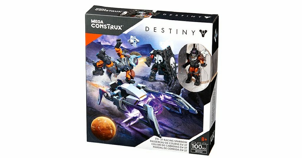 EV-37 Racing Sparrow - Mega Construx (Destiny) action figure collectible [Barcode 887961410310] - Main Image 2