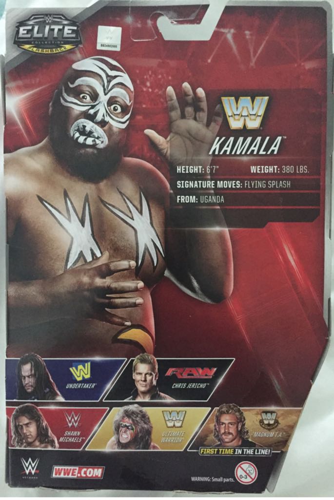 WWE Kamala - Mattel (Wwe Elite) action figure collectible [Barcode 887961417111] - Main Image 2