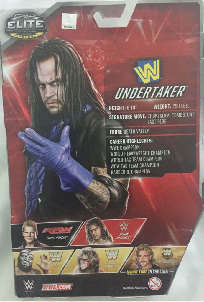 The Undertaker - Mattel (WWE Elite Collection) action figure collectible [Barcode 887961417128] - Main Image 2