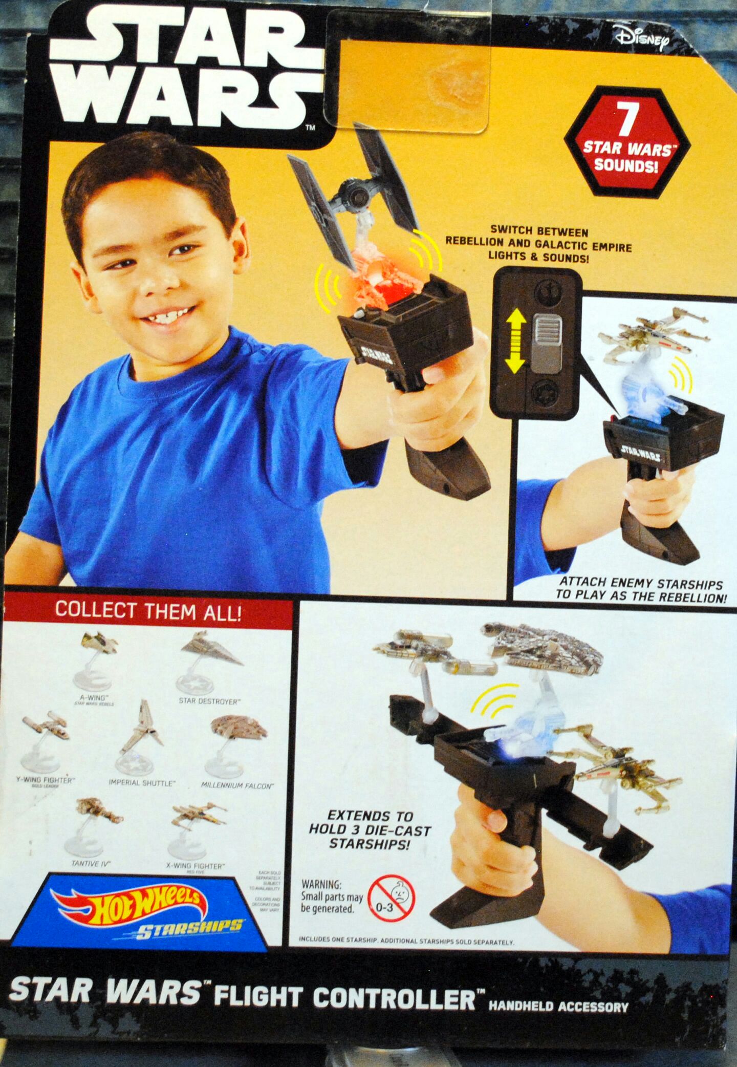 Hot Wheels Star Wars Vehicle Flight Controler with Tie Fighter Rogue One - Hot Wheels by Mattel (Star Wars Hot Wheels) action figure collectible [Barcode 887961418705] - Main Image 2