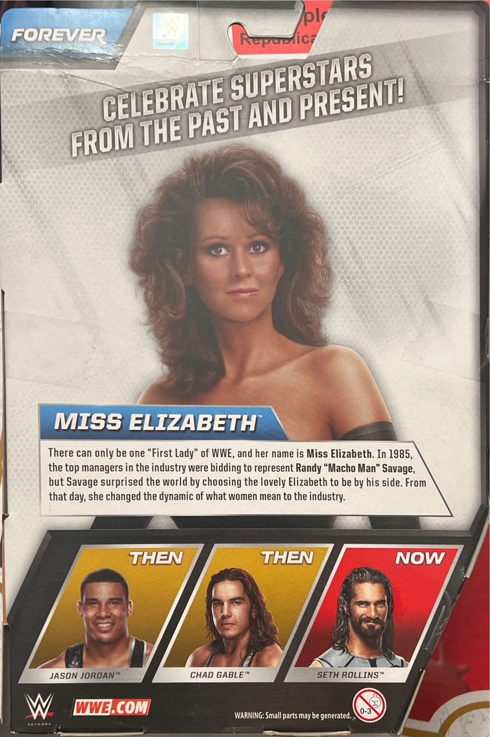 Miss Elizabeth - Mattel (Wwe Elite) action figure collectible [Barcode 887961432329] - Main Image 3