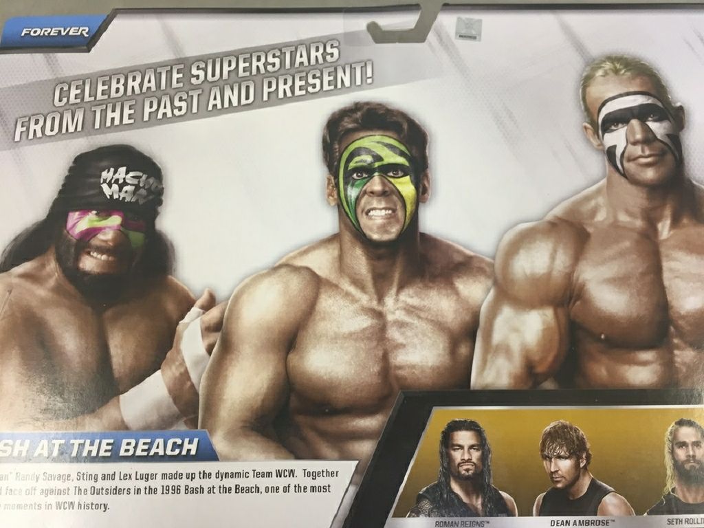 Bash At The Beach 3-Pack - Mattel (WWE Elite Collection Then Now Forever Series) action figure collectible [Barcode 887961432398] - Main Image 2