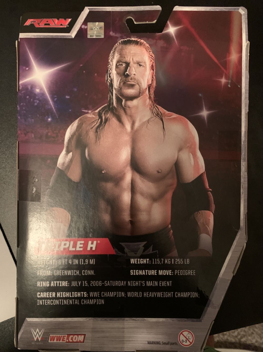 WWE: Triple H - Mattel (WWE Elite Flashback) action figure collectible [Barcode 887961432824] - Main Image 2