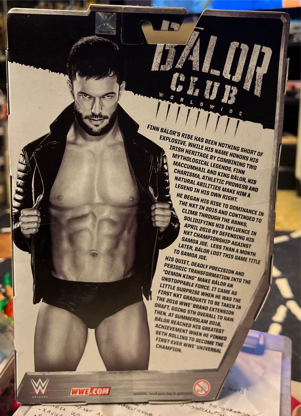 Finn Balor - RSC Exclusive - Mattel action figure collectible [Barcode 887961432954] - Main Image 2