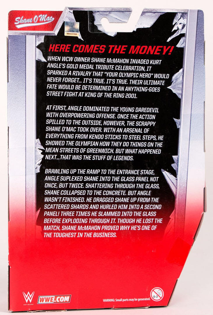 Shane McMahon - KOTR RC exclusive elite - Mattel (WWE RSC Exclusive) action figure collectible [Barcode 887961432978] - Main Image 3