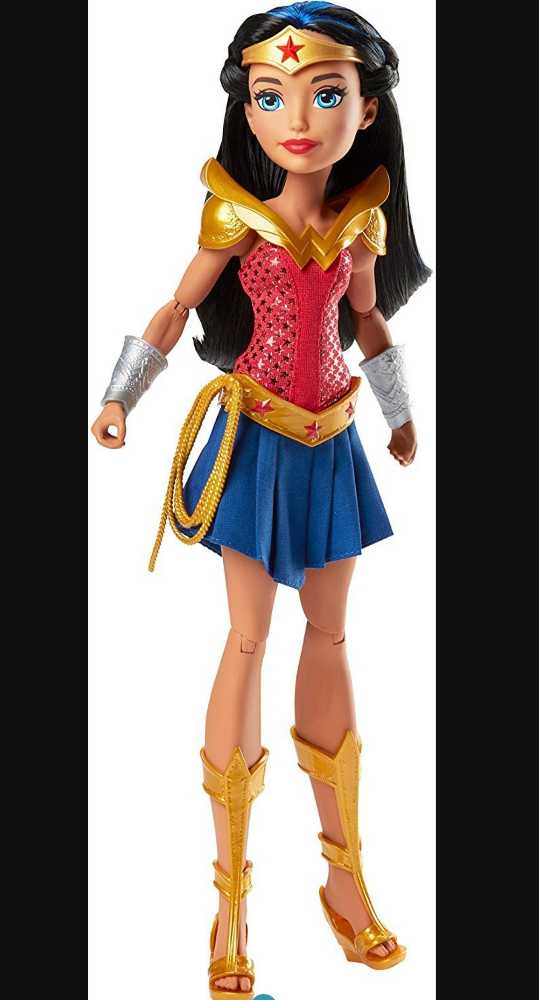 DC Super Hero Girls 12 inch Wonder Woman of Themyscira doll - DC Mattel (DC Super Hero Girls) action figure collectible [Barcode 887961447682] - Main Image 4