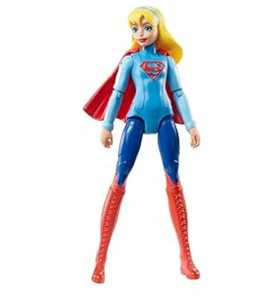 Dc Super Hero Girls 4.5 inch Action Ready Supergirl figure - DC Mattel (DC Super Hero Girls) action figure collectible [Barcode 887961447804] - Main Image 4