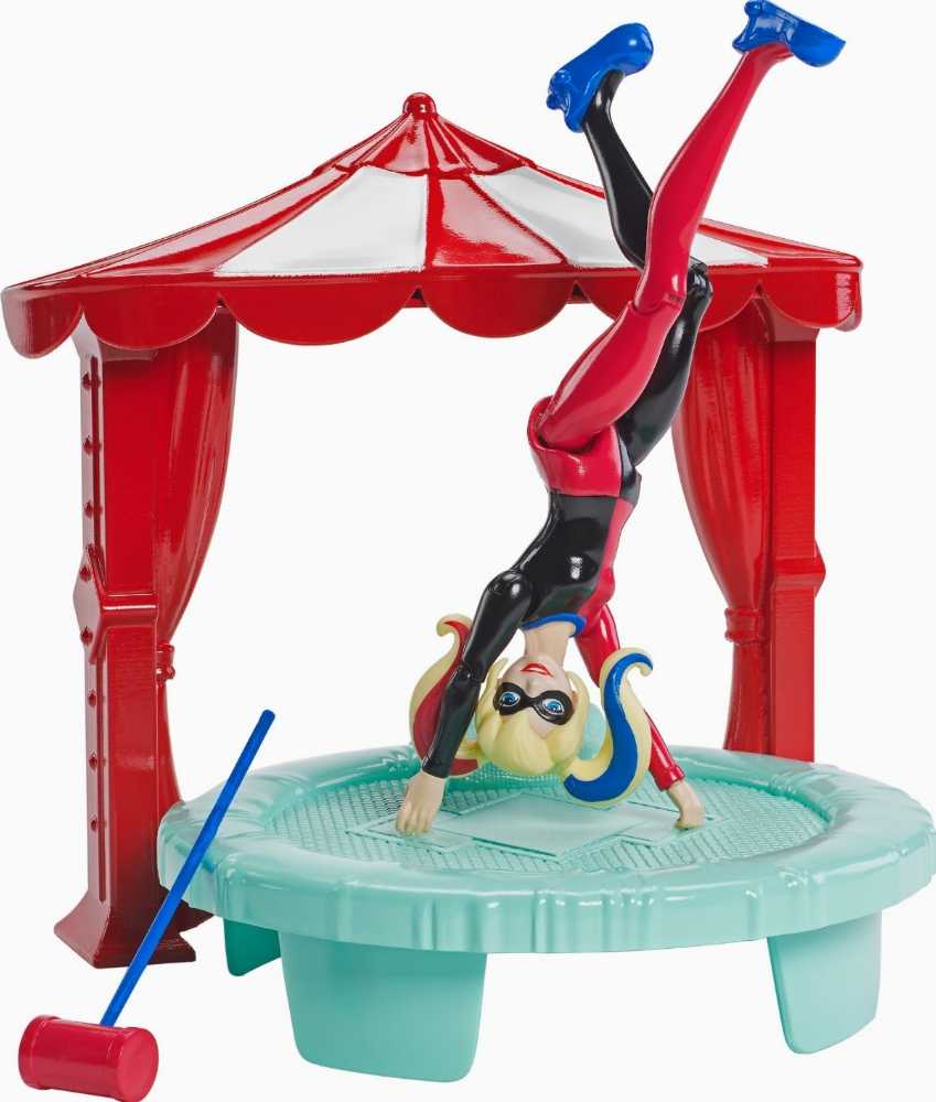 DC Super Hero Girls 6 inch Playset Harley Quinn Bedroom Set - DC Mattel (DC Super Hero Girls) action figure collectible [Barcode 887961447958] - Main Image 4
