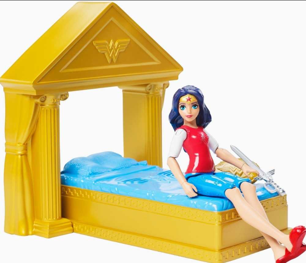 DC Super Hero Girls 6 inch Playset Wonder Woman Bedroom Set - DC Mattel (DC Super Hero Girls) action figure collectible [Barcode 887961447965] - Main Image 4