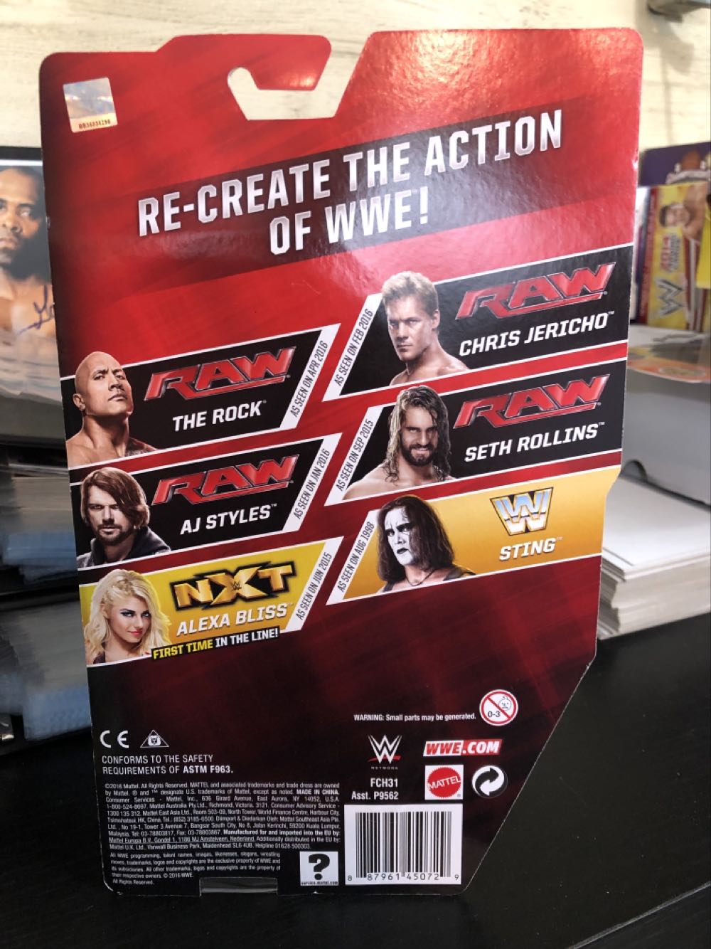 Alexa Bliss (NXT) - Mattel (WWE - Series 68B) action figure collectible [Barcode 887961450729] - Main Image 2