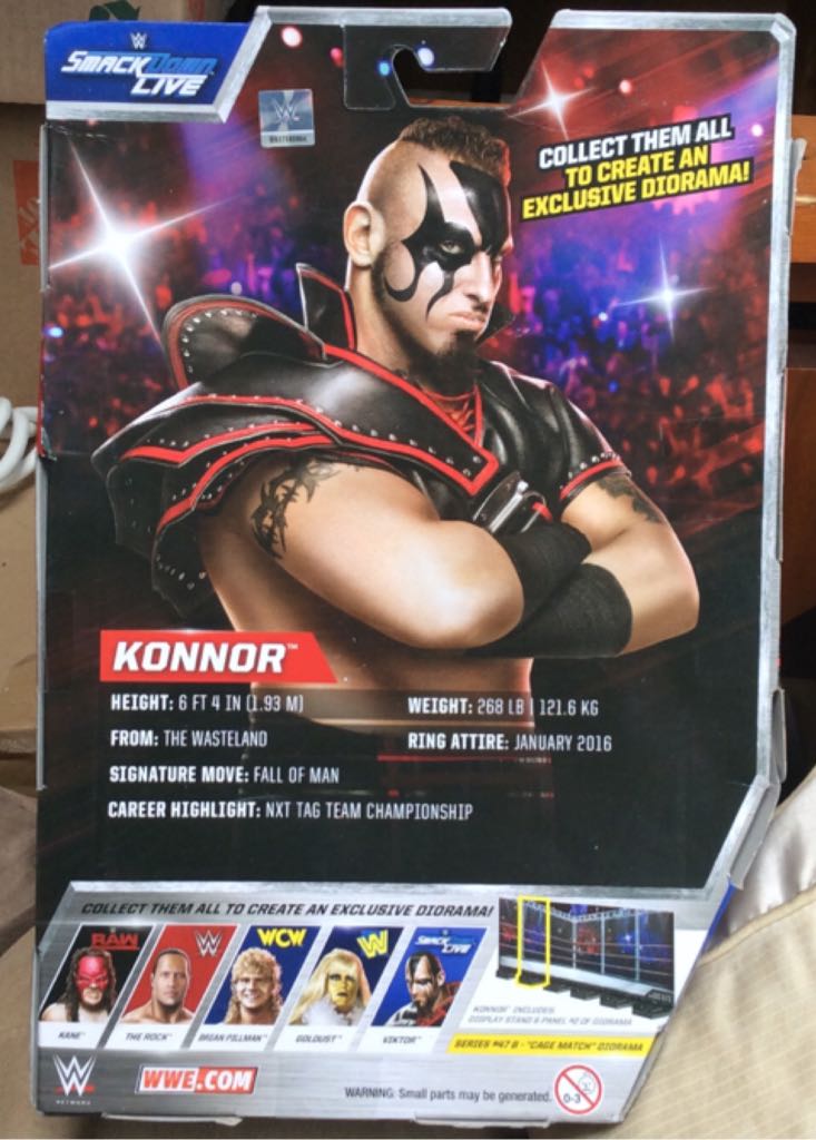WWE Mattel Elite Series 47B Konnor - Mattel (Wwe Elite) action figure collectible [Barcode 887961450798] - Main Image 2