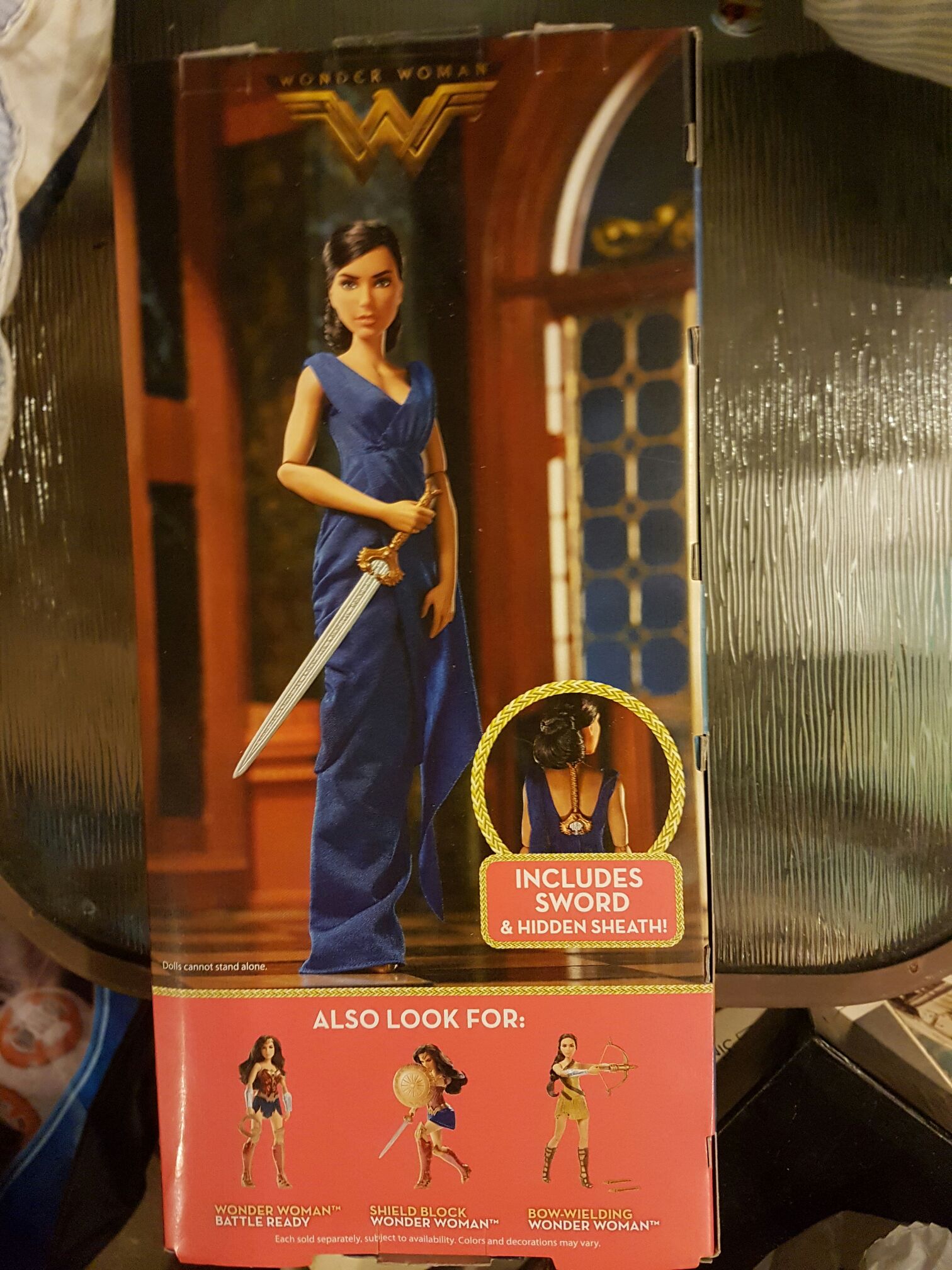 Wonder Woman Movie - Diana Prince with sword - Mattel (The Wonder Woman Movie) action figure collectible [Barcode 887961466577] - Main Image 2