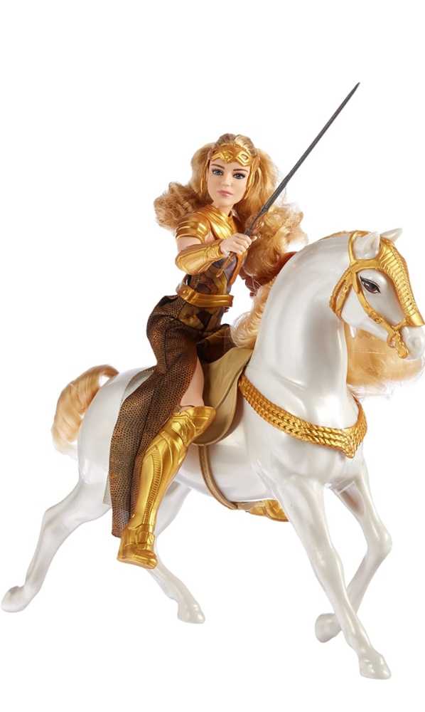 Wonder Woman Movie - Queen Hippolyta With Horse  - DC Mattel (The Wonder Woman Movie) action figure collectible [Barcode 887961466645] - Main Image 3