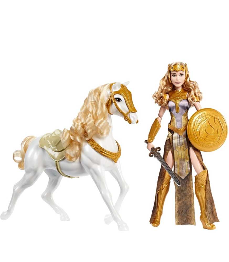 Wonder Woman Movie - Queen Hippolyta With Horse  - DC Mattel (The Wonder Woman Movie) action figure collectible [Barcode 887961466645] - Main Image 4