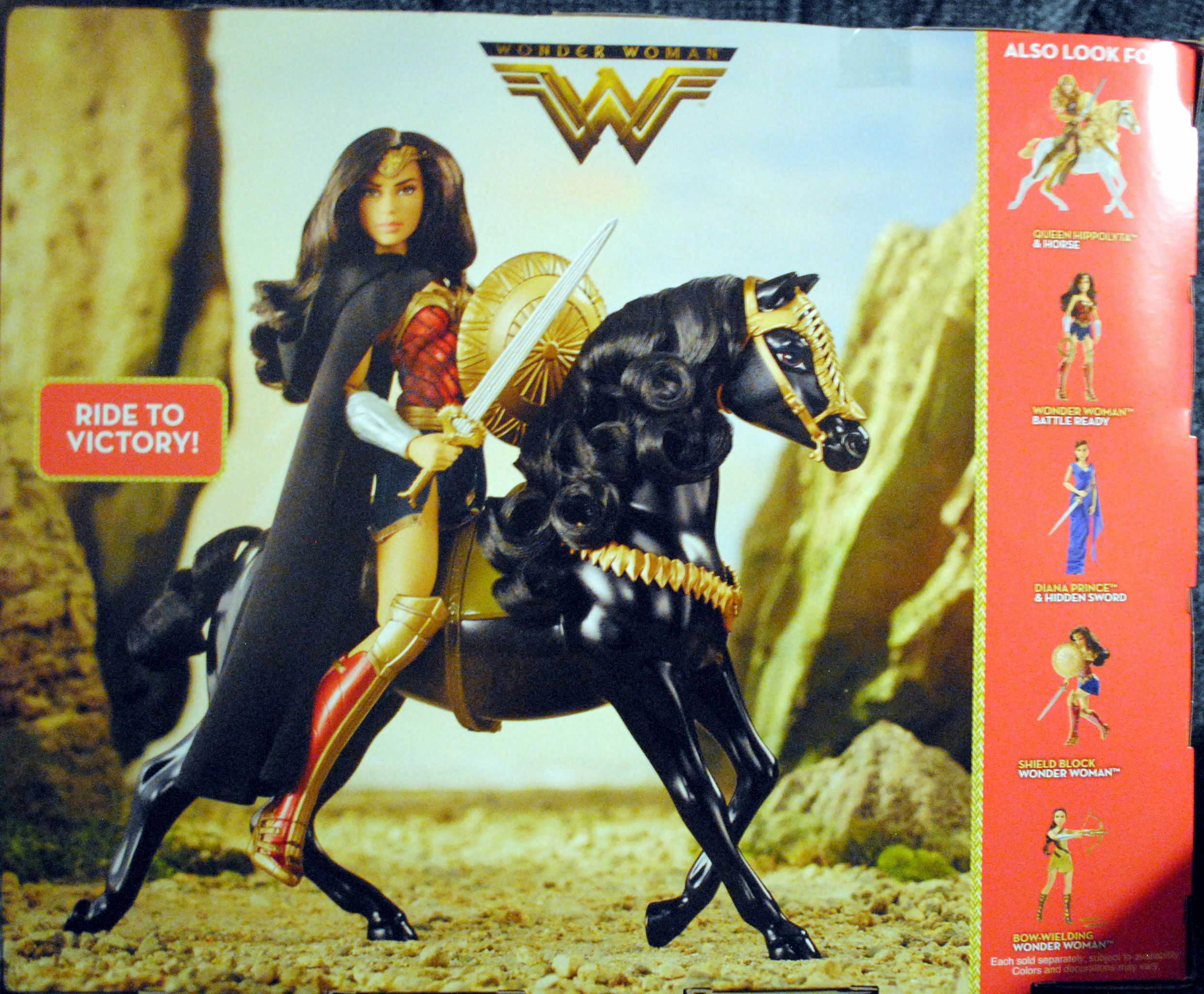 Wonder Woman Movie - Wonder Woman and Horse - DC Mattel (The Wonder Woman Movie) action figure collectible [Barcode 887961466652] - Main Image 2