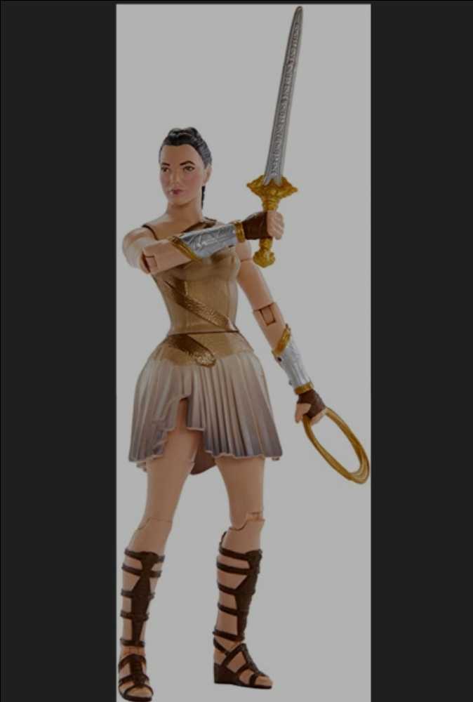 DC Comics Multiverse Wonder Woman Movie Diana of Themyscira - Mattel (Dc Comics Multiverse Wonder Woman Movie) action figure collectible [Barcode 887961466706] - Main Image 3