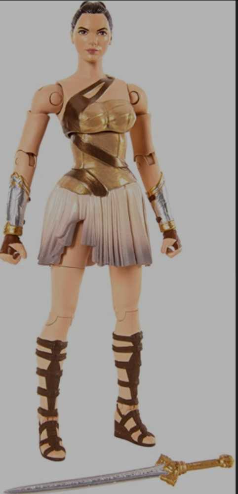 DC Comics Multiverse Wonder Woman Movie Diana of Themyscira - Mattel (Dc Comics Multiverse Wonder Woman Movie) action figure collectible [Barcode 887961466706] - Main Image 4