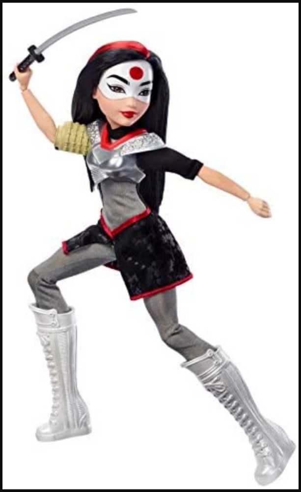 DC Super Hero Girls 12 Inch Katana doll - DC Mattel (DC Super Hero Girls) action figure collectible [Barcode 887961469837] - Main Image 3