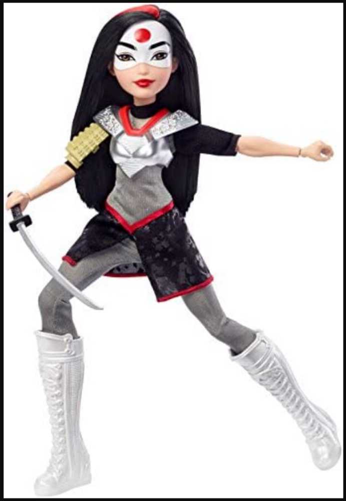 DC Super Hero Girls 12 Inch Katana doll - DC Mattel (DC Super Hero Girls) action figure collectible [Barcode 887961469837] - Main Image 4