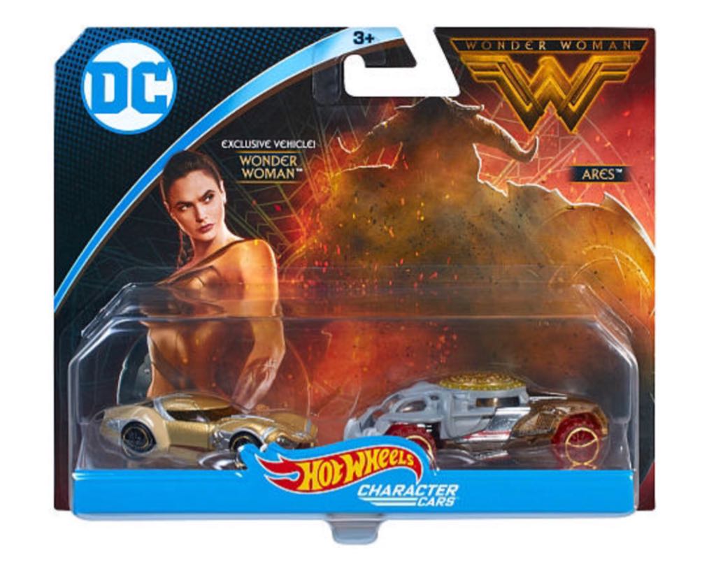 WONDER WOMAN VS ARES Cars - Mattel (Wonder Woman Movie) action figure collectible [Barcode 887961472981] - Main Image 2