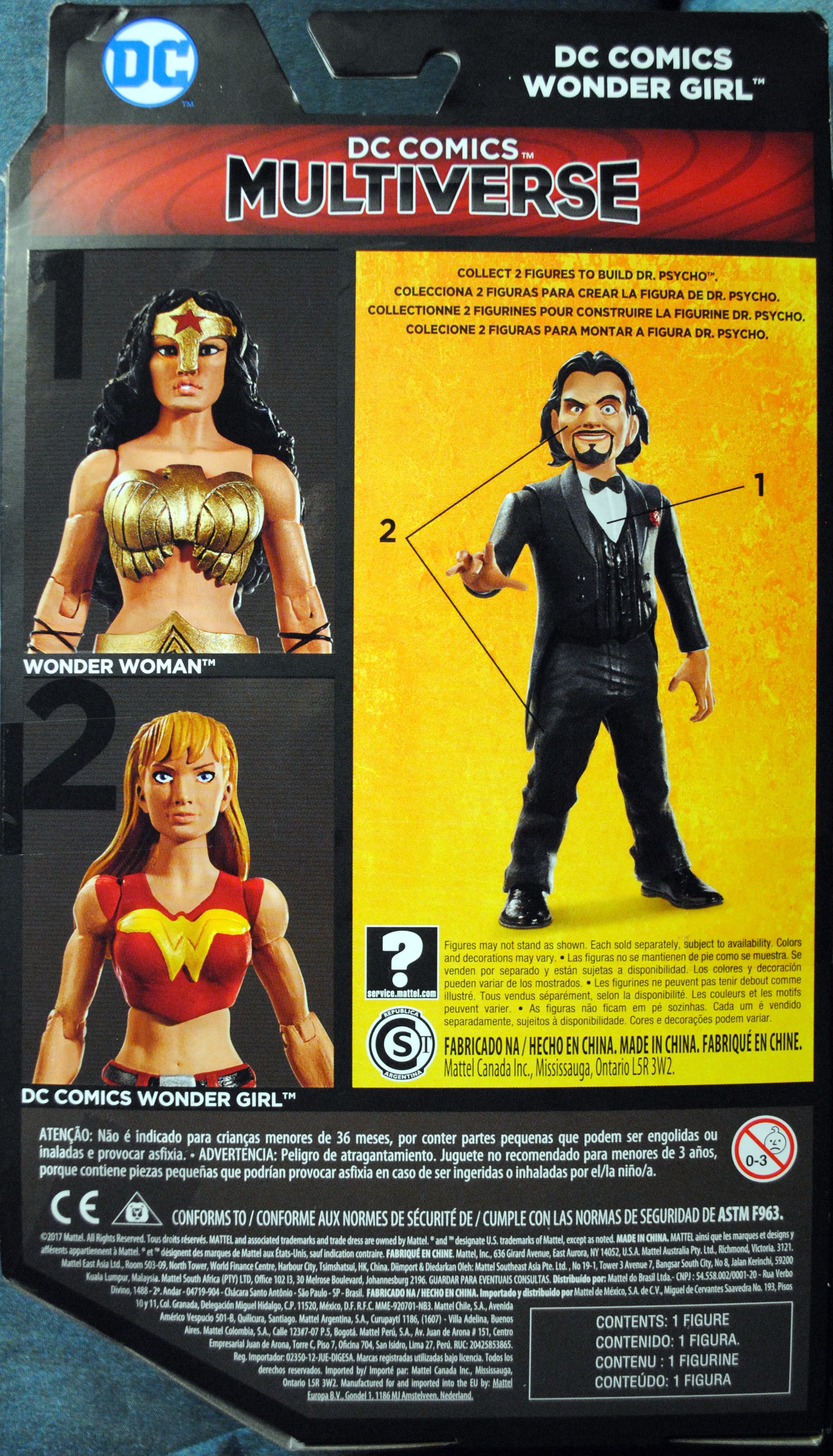 TT: Wonder Girl - Mattel (Dc Comics Multiverse) action figure collectible [Barcode 887961483833] - Main Image 2