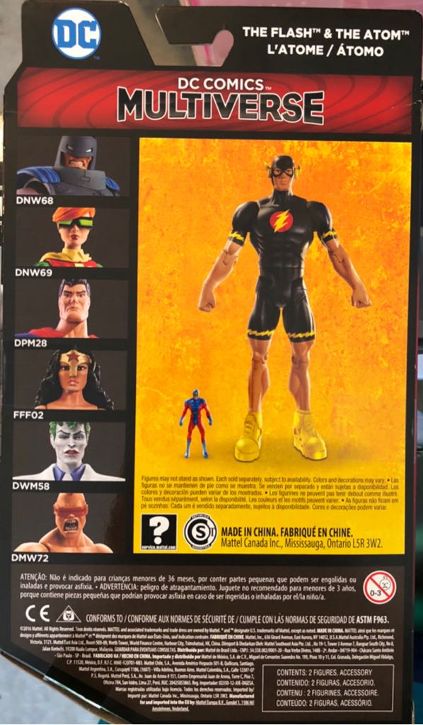 The Flash & The Atom (The Dark Knight Returns) - Mattel Inc (DC Multiverse) action figure collectible [Barcode 887961484076] - Main Image 2