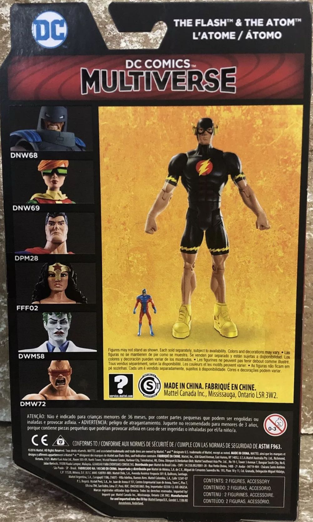 The Flash & The Atom (The Dark Knight Returns) - Mattel Inc (DC Multiverse) action figure collectible [Barcode 887961484076] - Main Image 3
