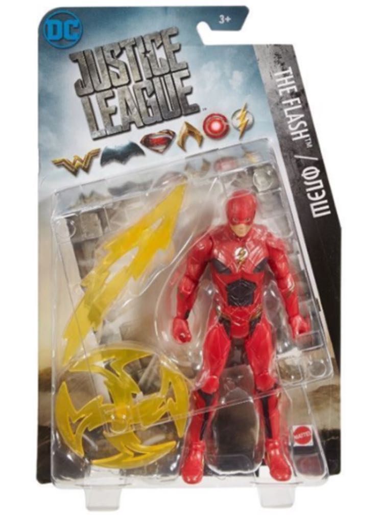 DC Comics Multiverse Justice League Movie Flash (carded) - DC Mattel (Justice League Movie) action figure collectible [Barcode 887961504415] - Main Image 2