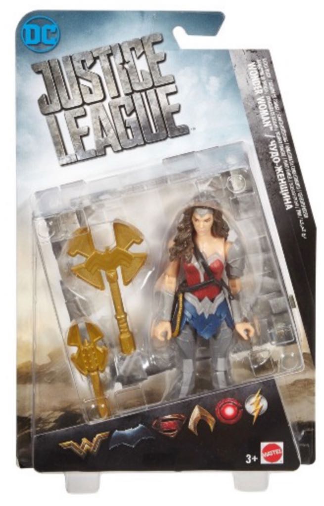 Wonder Woman (Battle Ready) - Mattel (Justice League Movie) action figure collectible [Barcode 887961504439] - Main Image 2