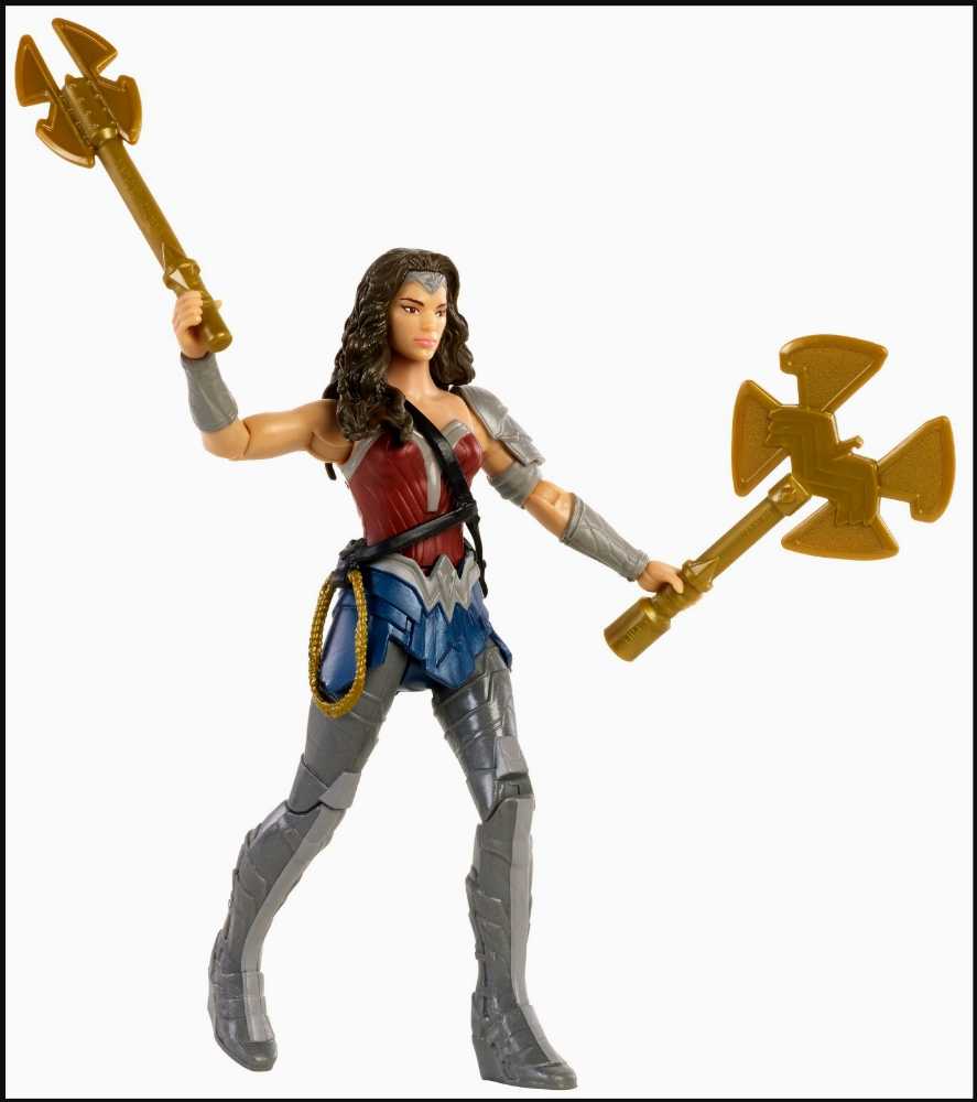 Wonder Woman (Battle Ready) - Mattel (Justice League Movie) action figure collectible [Barcode 887961504439] - Main Image 3