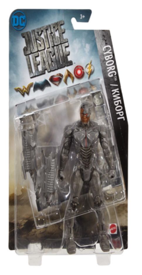 DC Comics Multiverse Justice League Cyborg (carded) - Mattel (Justice League Movie) action figure collectible [Barcode 887961504460] - Main Image 2
