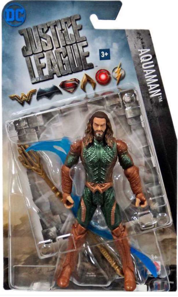 Aquaman  - Mattel (Justice League) action figure collectible [Barcode 887961504491] - Main Image 2