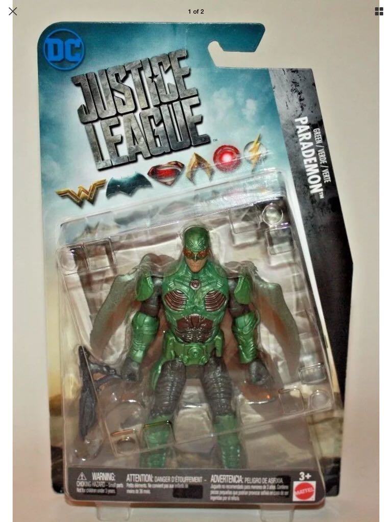 Parademon - DC Justice League Green Parademon Figure, 6”  - Mattel (Justice League) action figure collectible [Barcode 887961504521] - Main Image 2