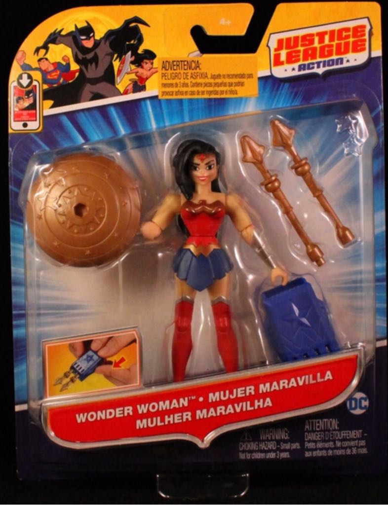 Justice League: Wonder Woman - Mattel (Justice League Action) action figure collectible [Barcode 887961511369] - Main Image 2