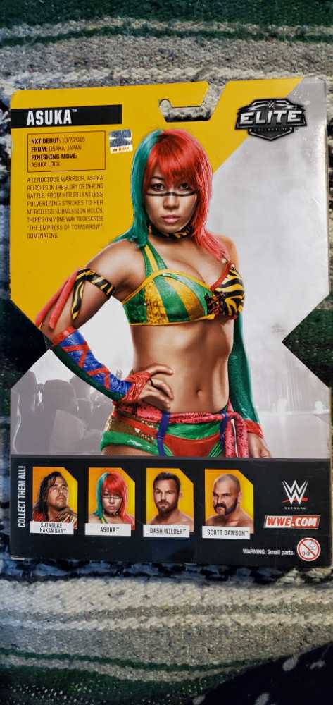 Asuka - Mattel Wwe (Wwe Elite) action figure collectible [Barcode 887961514445] - Main Image 2