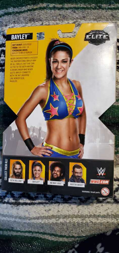 Bayley With Tubeman - Mattel Wwe (Wwe Elite) action figure collectible [Barcode 887961514469] - Main Image 2