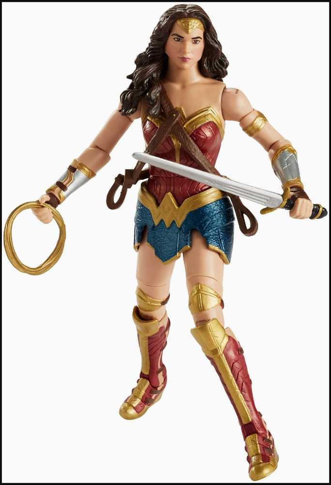 JL Wonder Woman - Mattel (Dc Comics Multiverse) action figure collectible [Barcode 887961522389] - Main Image 3