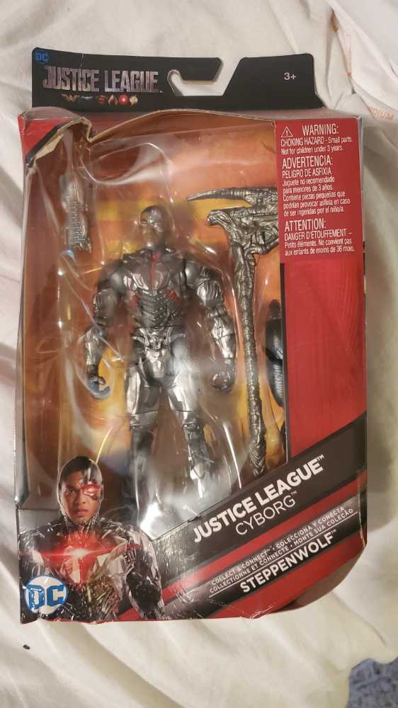JL Cyborg - Mattel (Dc Comics Multiverse) action figure collectible [Barcode 887961522419] - Main Image 4