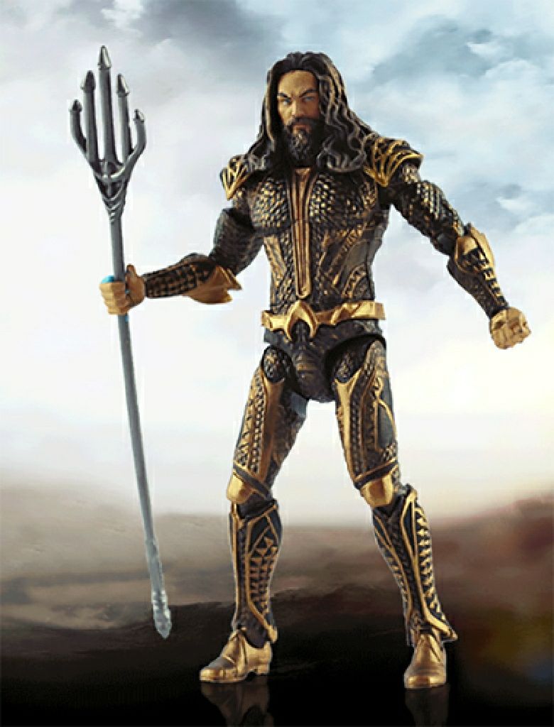 JL Aquaman - Mattel (Dc Comics Multiverse) action figure collectible [Barcode 887961522433] - Main Image 2
