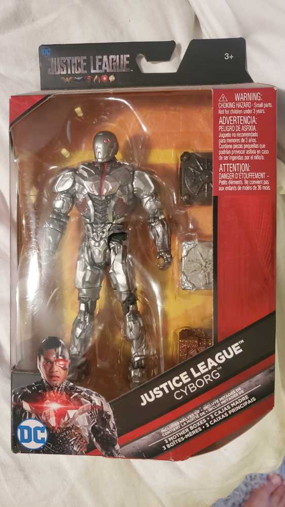 JL Cyborg - Mattel (Dc Comics Multiverse) action figure collectible [Barcode 887961524826] - Main Image 3