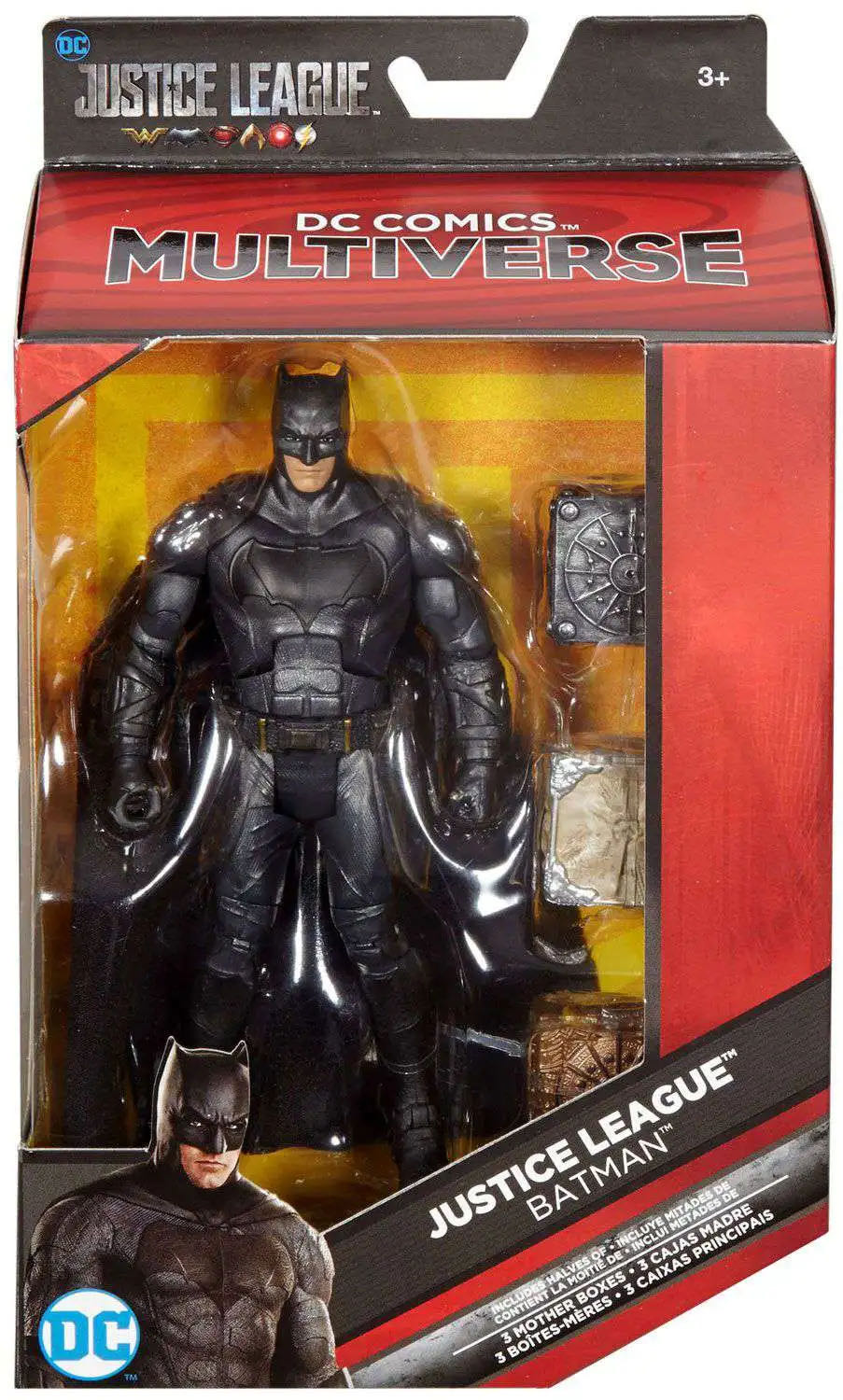 JL Batman - Mattel (Dc Comics Multiverse) action figure collectible [Barcode 887961524840] - Main Image 4