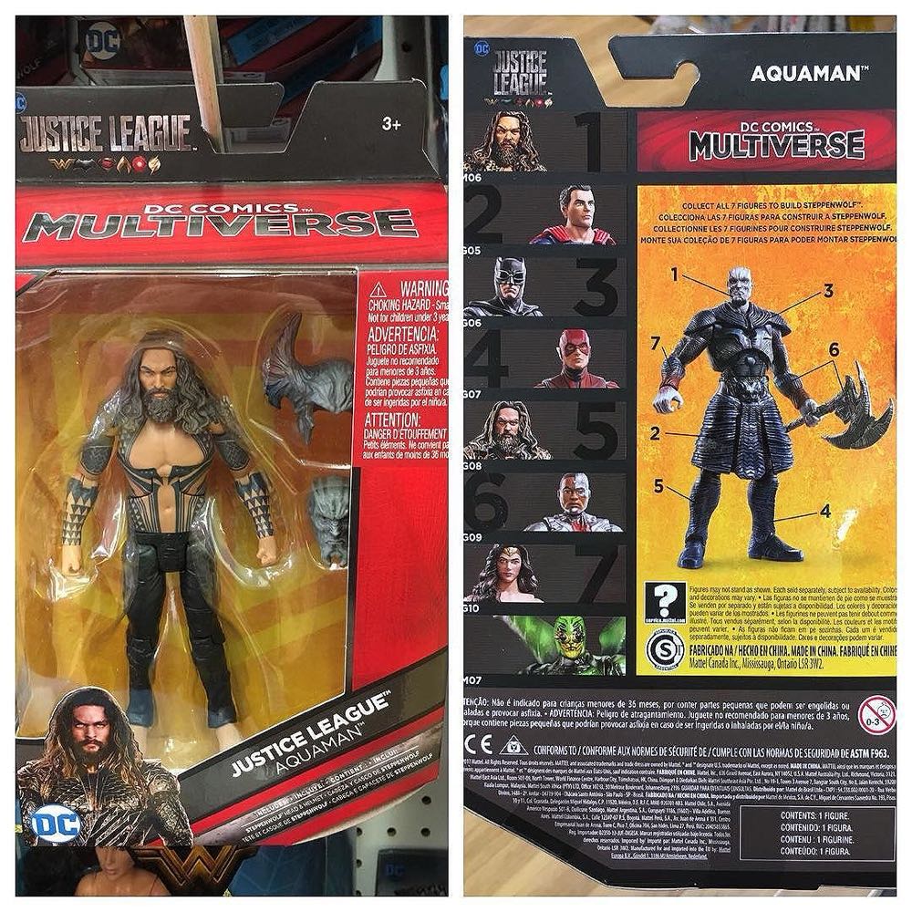 Aquaman - Mattel (Dc Comics Multiverse) action figure collectible [Barcode 887961524864] - Main Image 4