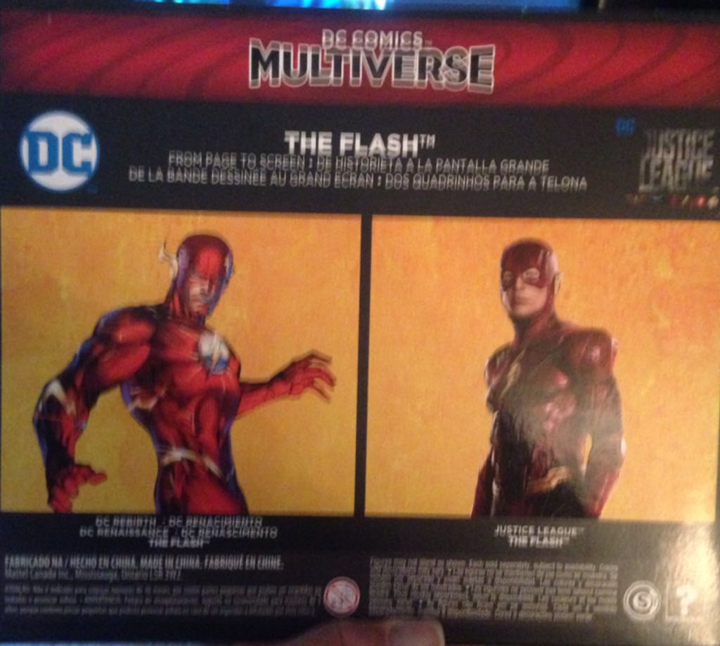 The Flash DC Comics Multiverse 2Pk - DC/ Mattel (The Flash) action figure collectible [Barcode 887961524956] - Main Image 2