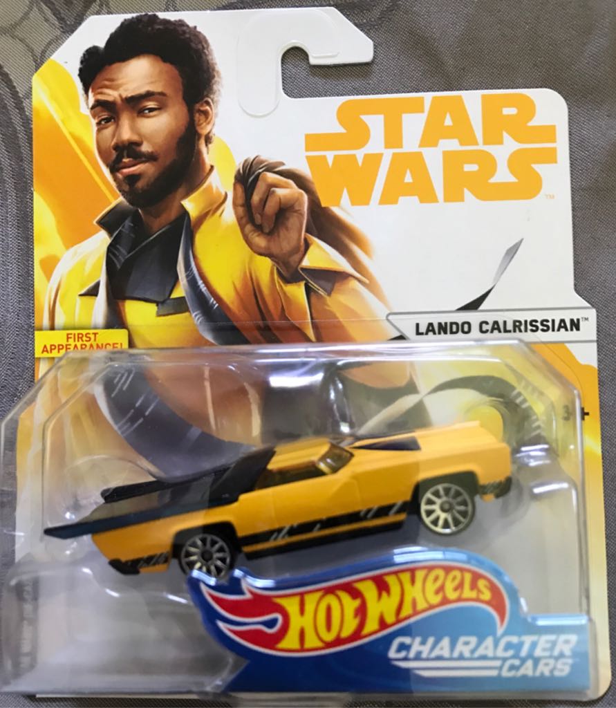 Hot Wheels - Lando Calrissian - Mattel - Hot Wheels (Solo: A Star Wars Story) action figure collectible [Barcode 887961535402] - Main Image 1