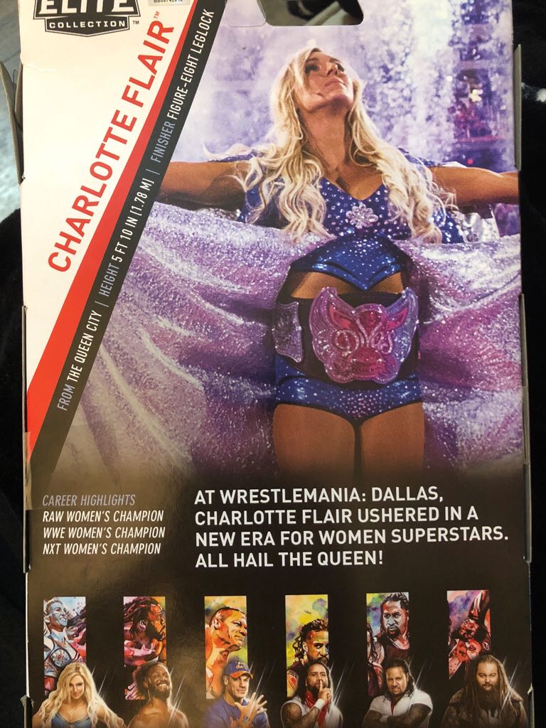 Charlotte Flair - Mattel (WWE Elite Collection - Series 54) action figure collectible [Barcode 887961572605] - Main Image 2