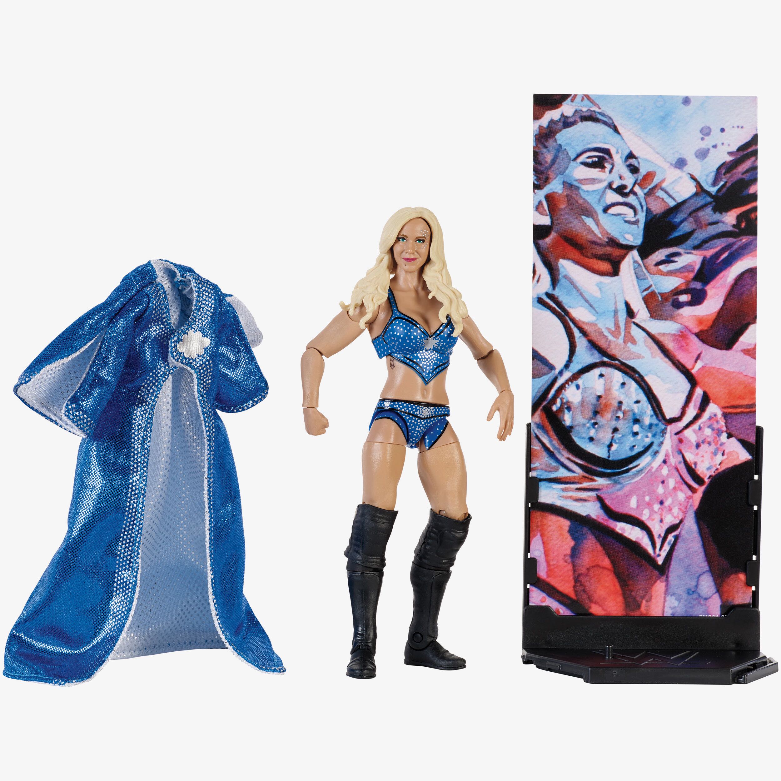 Charlotte Flair - Mattel (WWE Elite Collection - Series 54) action figure collectible [Barcode 887961572605] - Main Image 3