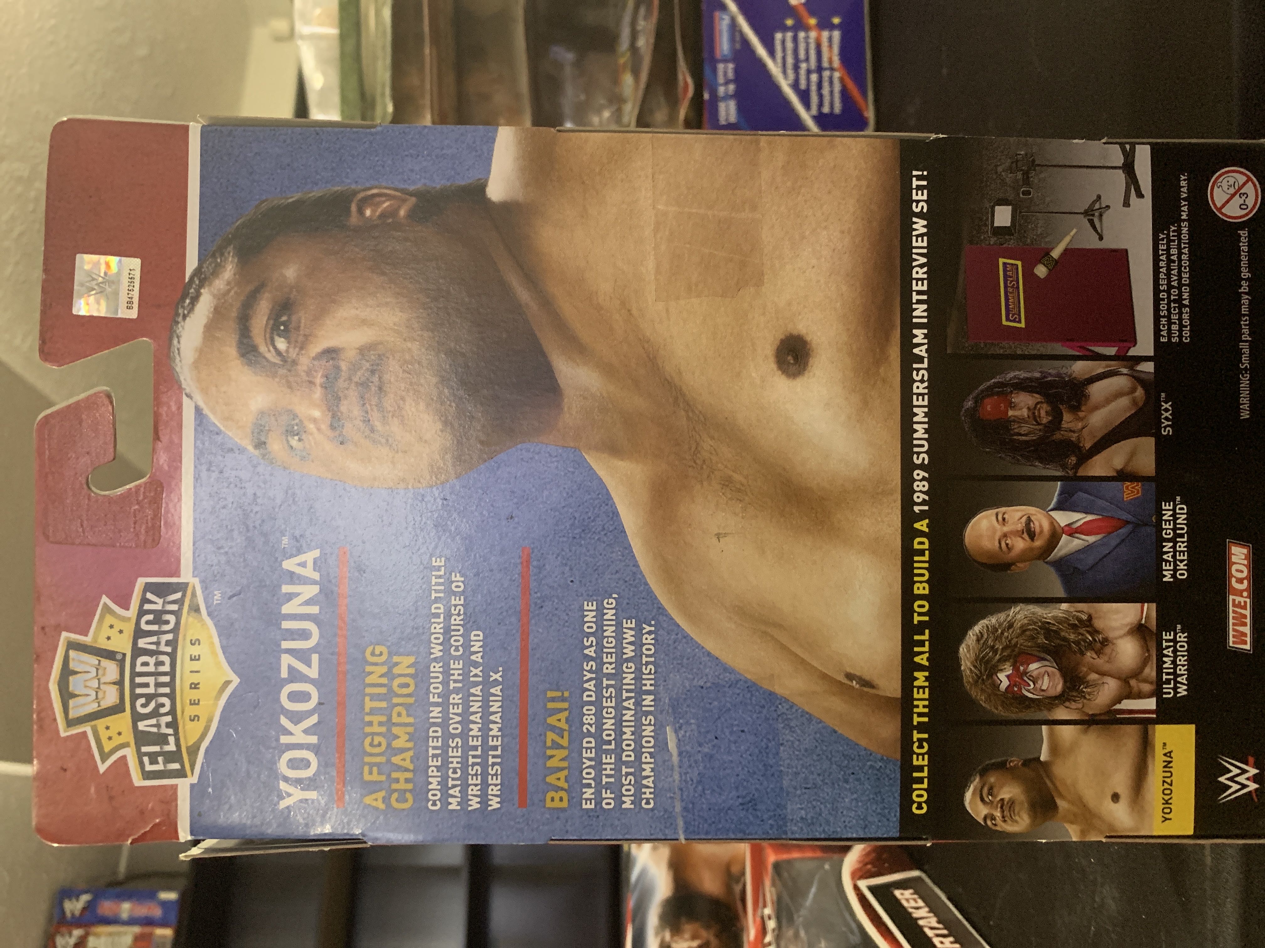 Yokozuna  - Mattel (Elite Collection) action figure collectible [Barcode 887961602371] - Main Image 2