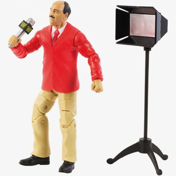 Mean Gene Okerlund - Mattel (Mattel Elite Collection Flashback) action figure collectible [Barcode 887961602449] - Main Image 4